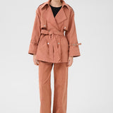 GZopa Trenchcoat - Rose Powder