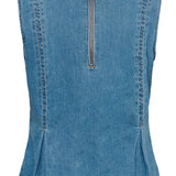 MWLara Denim Top - Medium Blue