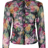 GZFadia P Shirt - Red Faded Flower