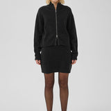 MWTracy Zip Cardigan - Dark Grey
