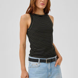 MWKallura Top - Black Stripe
