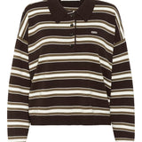 GZPaige Polo Jumper - Mole/Dark Beech