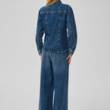 MWAgnes 174 Denim Shirt - Dark Blue