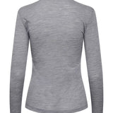 NiniaGZ Roll Neck Top - Grey Melange