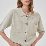MWStino Cardigan - Mid Grey