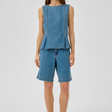 MWLara Denim Top - Medium Blue