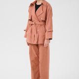 GZopa Trenchcoat - Rose Powder