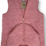 Junior Simple Gilet - Pink