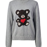 Valentine Bear Jumper - Grey