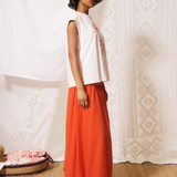 Costabile Skirt - Coral