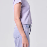 Adine Shrunken Tee - Lilac