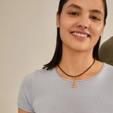 Charm Pendant - B - Gold