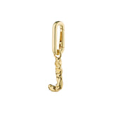 Charm Pendant - J - Gold
