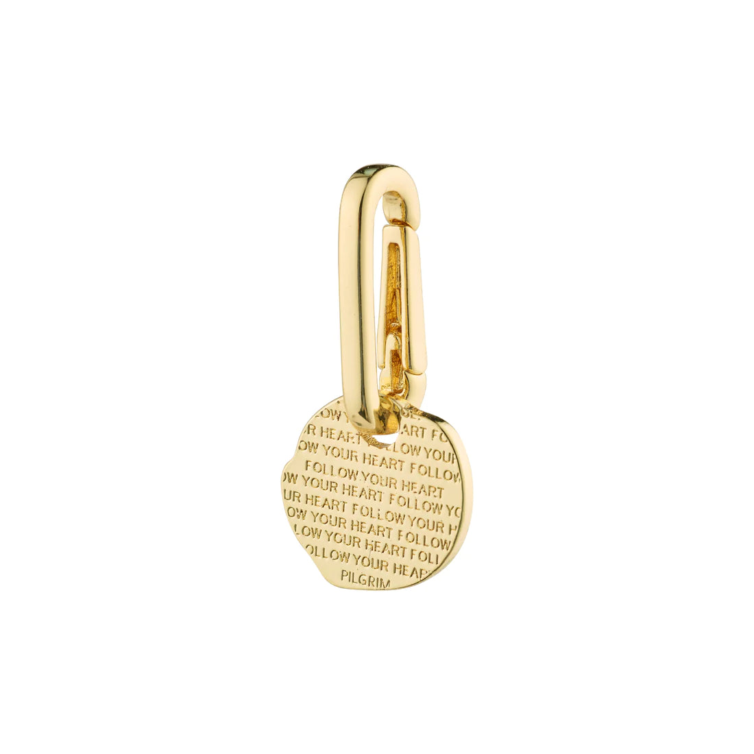 Pilgrim Charm Coin Pendant - Gold