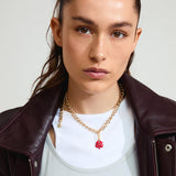 Charm Clover Pendant - Gold