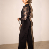 Taylor Jumpsuit - Black Lace