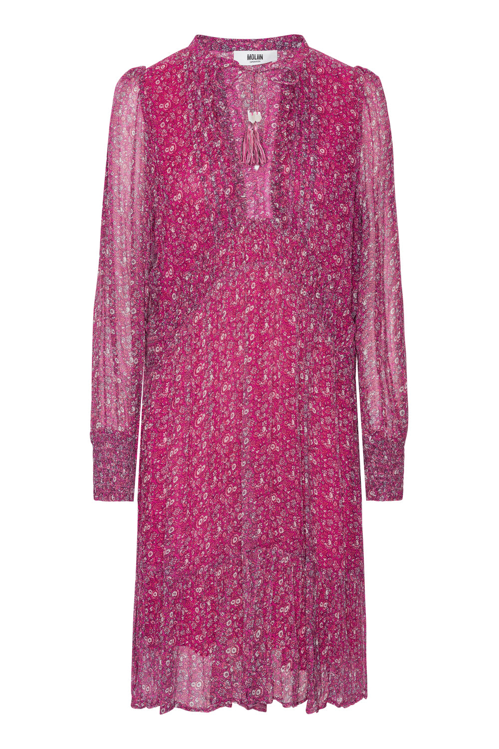 Moliin Ofelia Dress - Fuchsia Purple