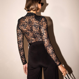 Taylor Jumpsuit - Black Lace