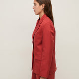Mar44 Blazer - Dark Red