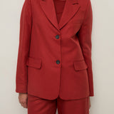 Mar44 Blazer - Dark Red