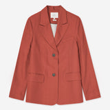 Mar44 Blazer - Dark Red