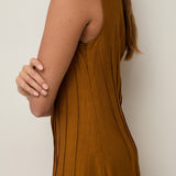 Lara44 Dress - Mustard