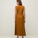 Lara44 Dress - Mustard