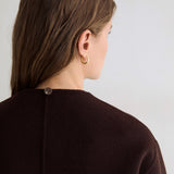 Sully 45 Jacket with Scarf - Chocolate