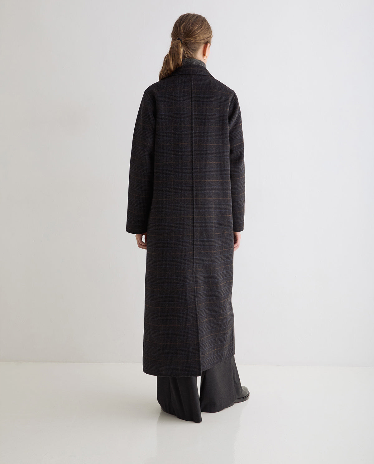 Ryno 45 Coat - Anthracite Checks