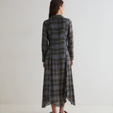 Newport 45 Shirt Dress - Blue Checks