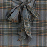 Newport 45 Blouse - Blue Checks
