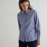 Basil 45 Shirt - Blue Stripes
