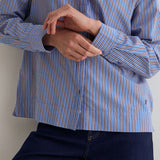 Basil 45 Shirt - Blue Stripes