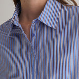 Basil 45 Shirt - Blue Stripes