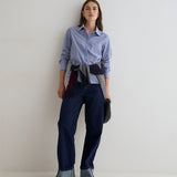 Basil 45 Shirt - Blue Stripes