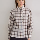 Mausi 45 Shirt - Ecru Checks
