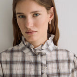 Mausi 45 Shirt - Ecru Checks