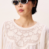 Acaste Blouse - Cream