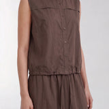 LR Lea 4 Waistcoat - Brown