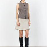 LR Ismaila 11 Knit Vest - Walnut