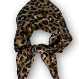 Leopard Scarf - Bronze