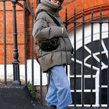 Piu Justine Coat - Military