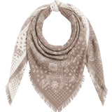 Large Triangle Bandana Scarf - Taupe