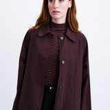 Tomita Trenchcoat - Bordeaux