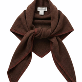 Balady Triangle Scarf - Wood Red