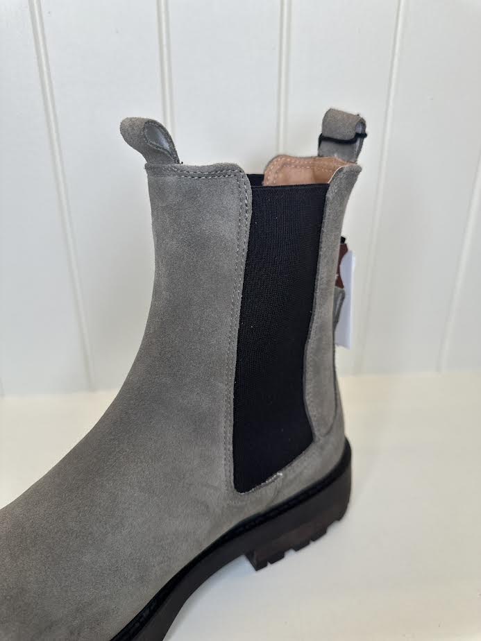 Katelyn Suede Wool Boots - Khaki