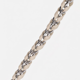 Lou Phone Chain - Ivory/Silver