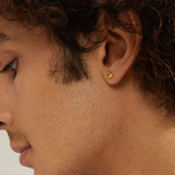 Afroditte 2-in-1 Heart Earrings - Gold