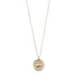 Taurus Zodiac Necklace - Gold