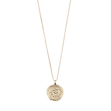 Load image into Gallery viewer, Pilgrim Gemini Zodiac Necklace - Gold
